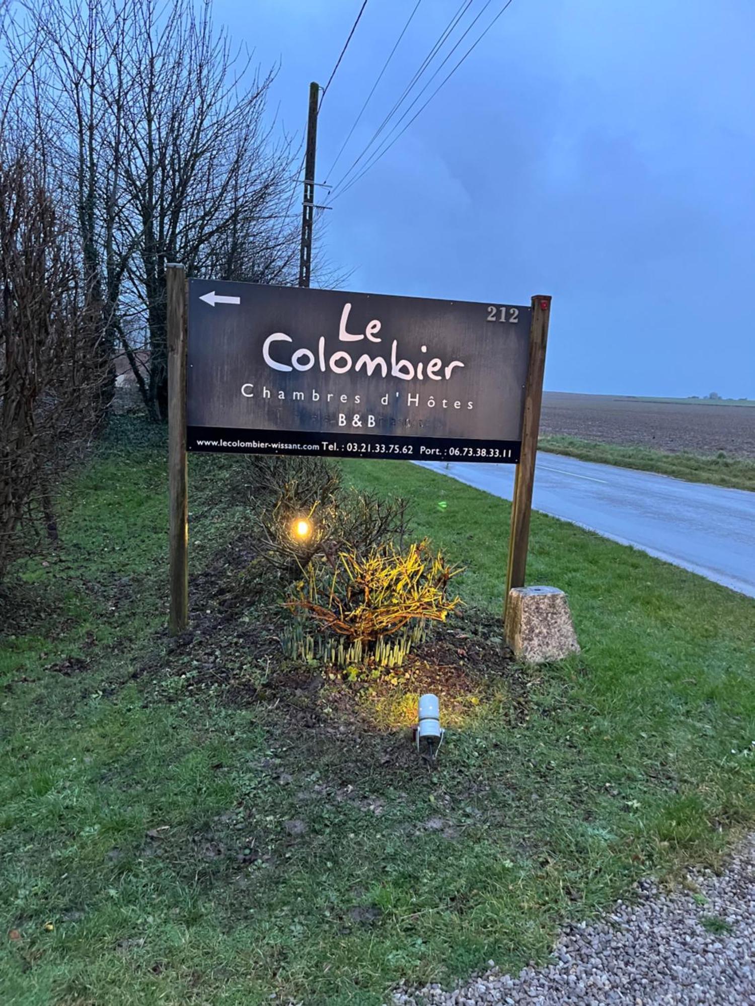 Bed and Breakfast Le Colombier Wissant Esterno foto